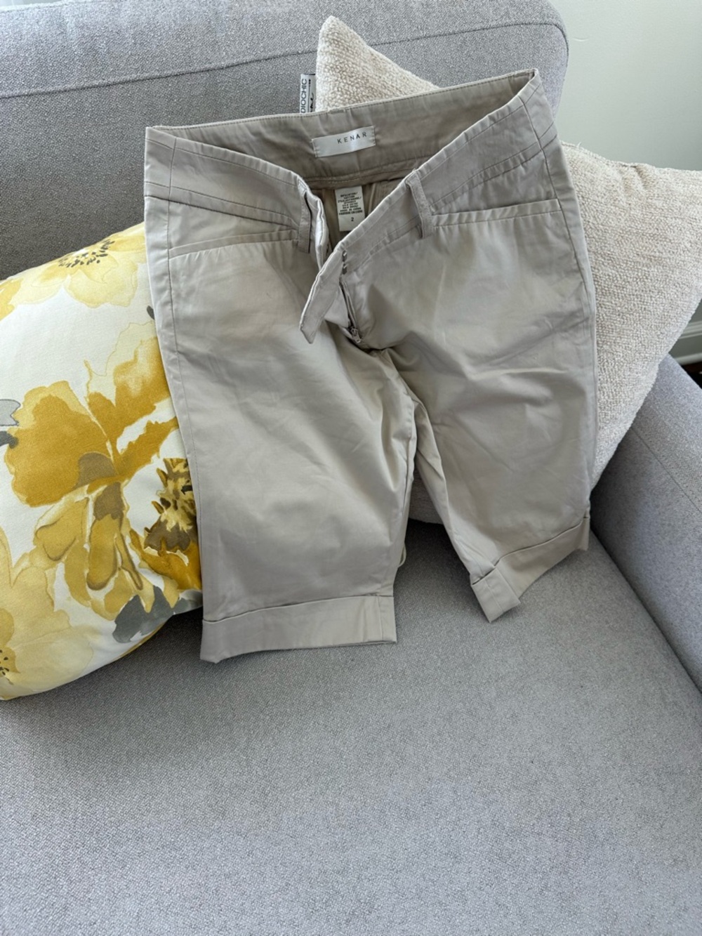 Kenar Women's Light Tan Bermuda Shorts